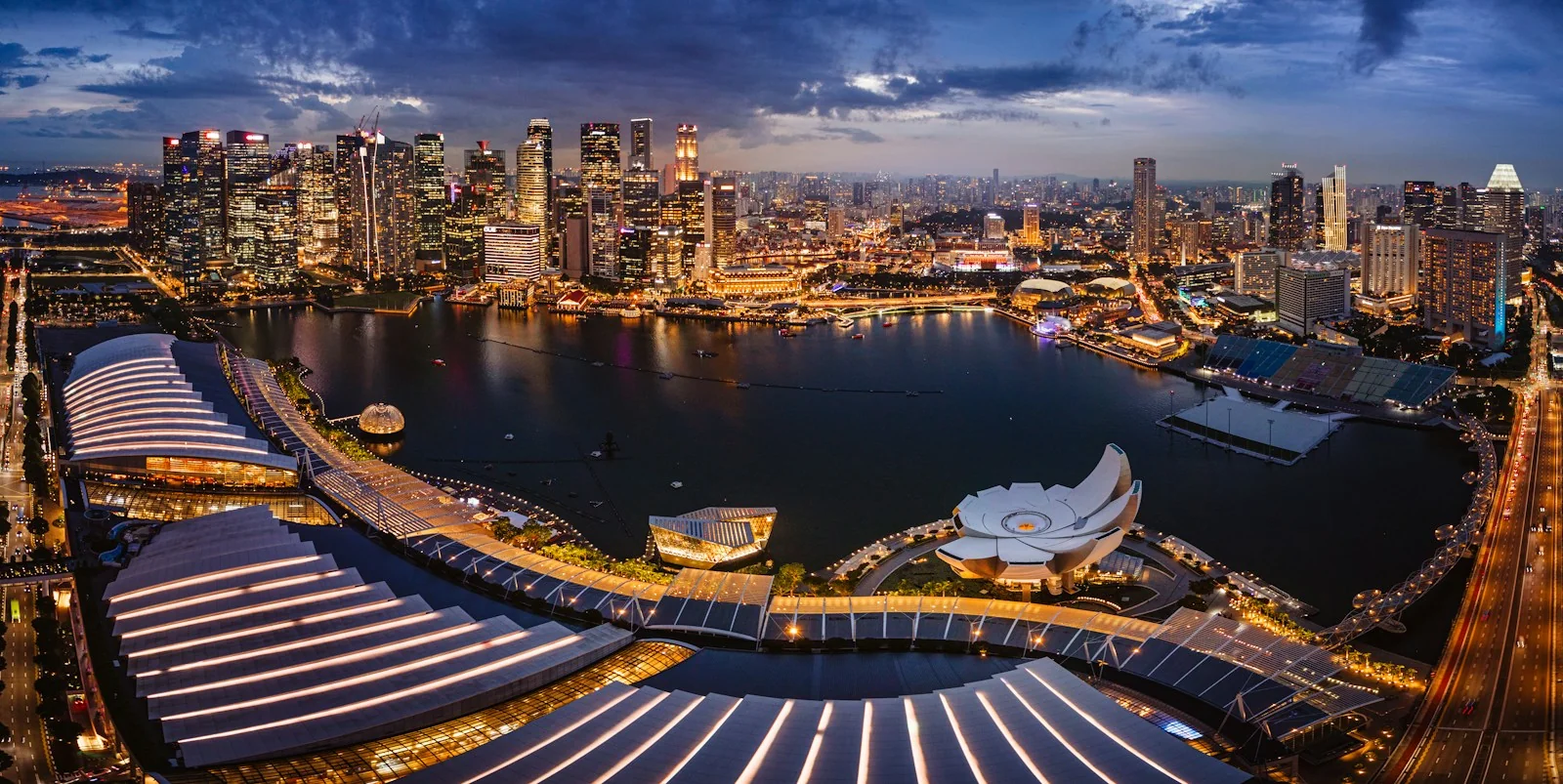 Singapore’s Marina Bay skyline